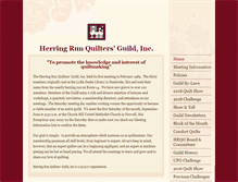 Tablet Screenshot of herringrunquiltguild.com